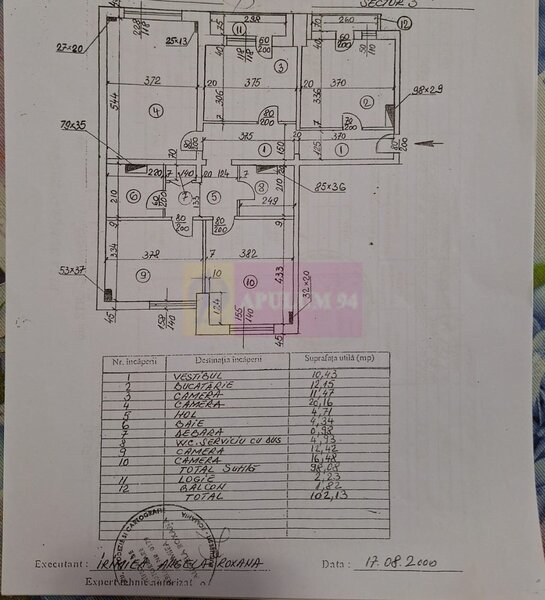 Vanzare apartament 4 camere in zona Unirii - Coposu, metrou